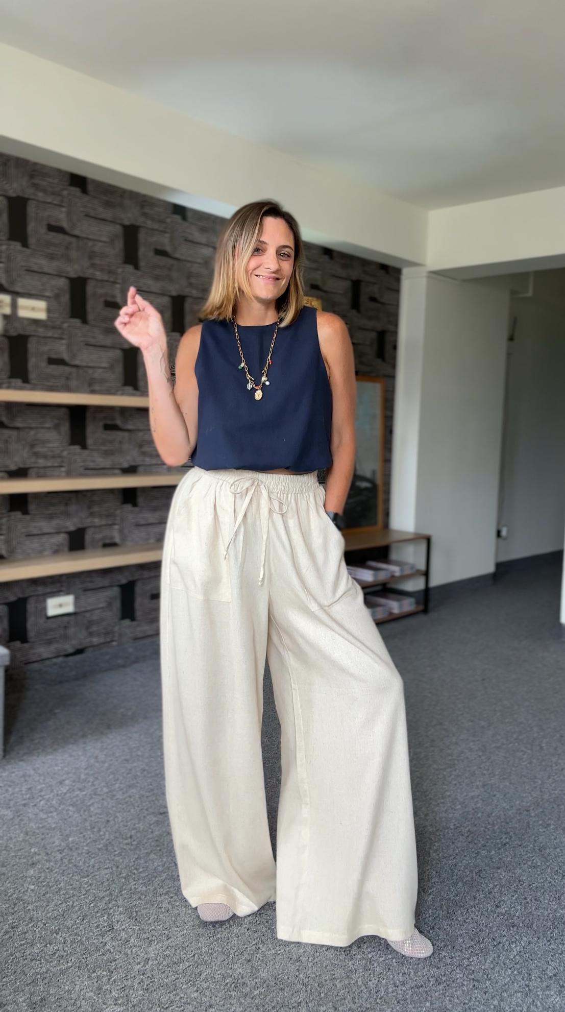 Pantalón de Lino Siena