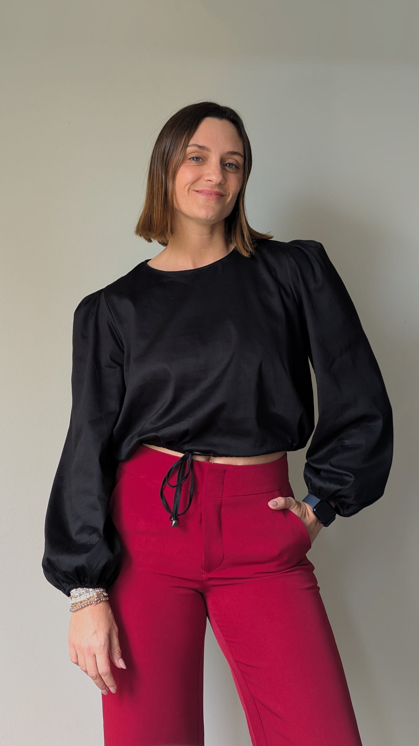 Blusa Lisa Negra